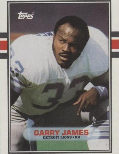 1989 Topps Garry James #367
