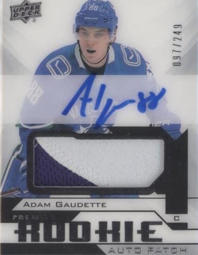 2018-19 Upper Deck Premier - Adam Gaudette #AR-AG