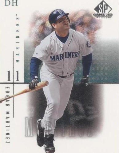 2001 SP Game Used Edition - Edgar Martinez #12