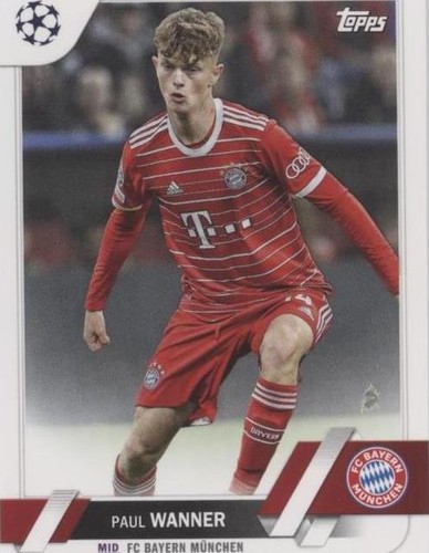 2022-23 Topps UEFA Club Competitions Paul Wanner #174