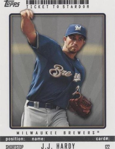 2009 Topps Ticket To Stardom - J.J. Hardy #122