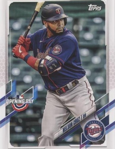 2021 Topps Opening Day - Nelson Cruz #199