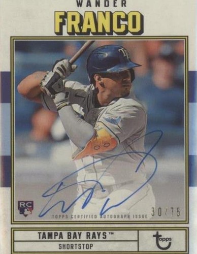 2022 Topps Brooklyn Collection - Wander Franco #AC-WF