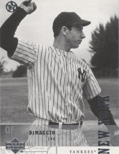 2002-03 Upper Deck UD Superstars - Joe DiMaggio #UD20