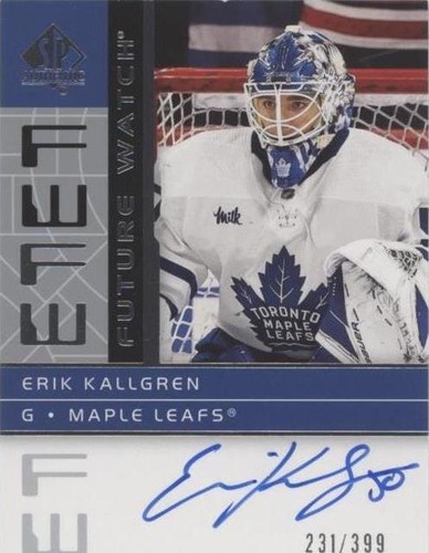 2022-23 SP Authentic - Erik Kallgren #RFWA2-EK