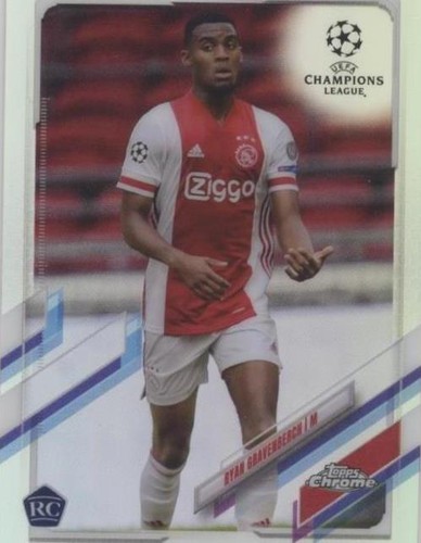 2020-21 Topps Chrome UCL Ryan Gravenberch #98