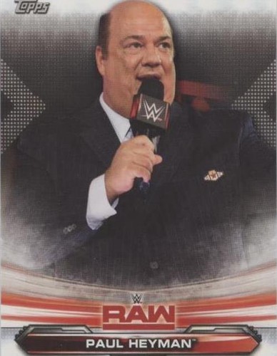 2019 Topps WWE Raw - Paul Heyman #56