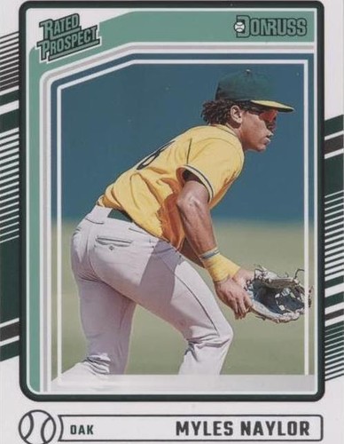 2024 Panini Donruss - Myles Naylor #196
