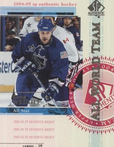 2004-05 SP Authentic - Doug Weight #141