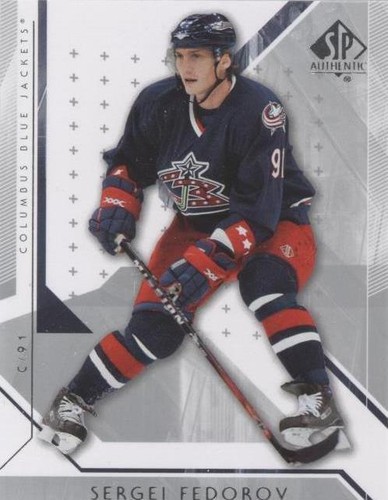 2006-07 SP Authentic - Sergei Fedorov #74