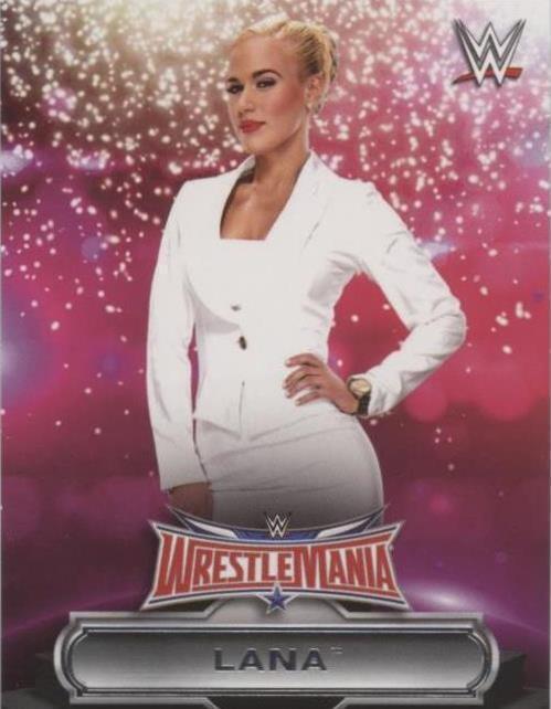 2016 Topps WWE Road to Wrestlemania - Lana #30
