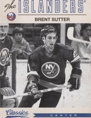 2012-13 Panini Classics Signatures - Brent Sutter #179