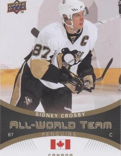 2010-11 Upper Deck - Sidney Crosby #AW-40