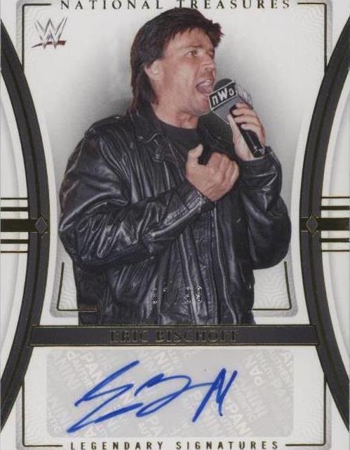 2024 Panini National Treasures WWE - Eric Bischoff #LS-EBF
