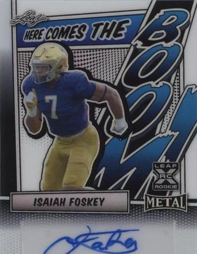 2023 Leaf Metal Isaiah Foskey #HCB-IF1