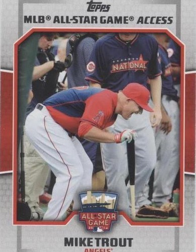 2014 Topps Update Series - Mike Trout #ASA-MT