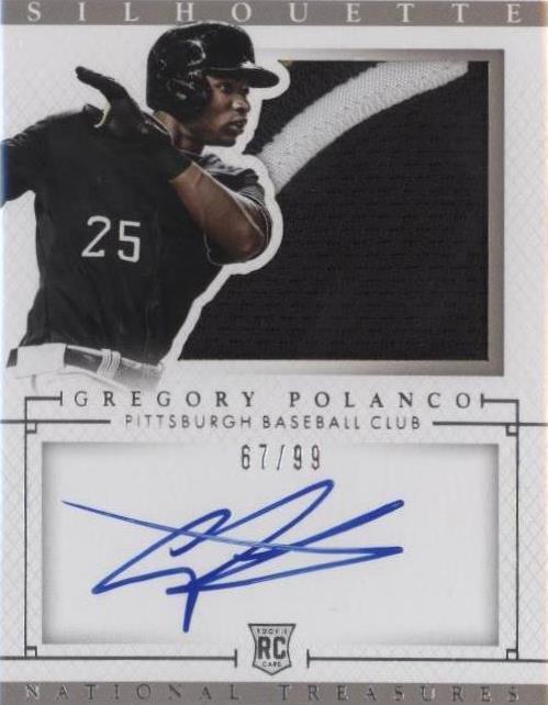 Panini National Treasures 2014 - Gregory Polanco #47