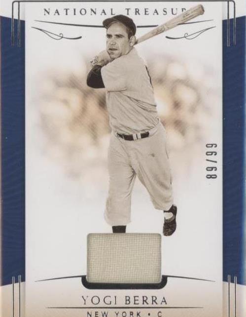 Panini National Treasures 2019 - Yogi Berra #183