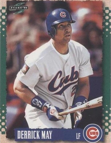 1995 Score - Derrick May #334