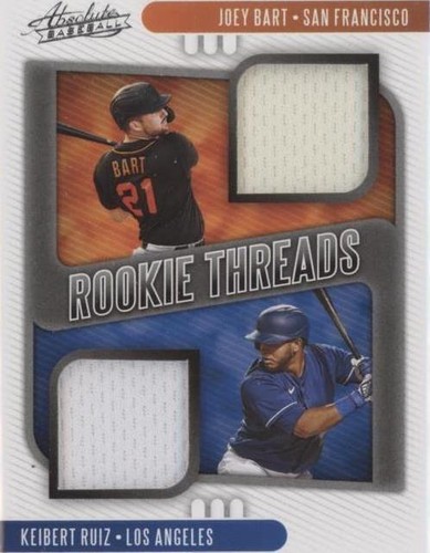 2021 Panini Absolute - Joey Bart Keibert Ruiz #RTD-JB