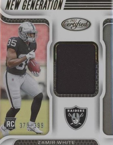 2022 Panini Certified Zamir White #NGJ-ZW