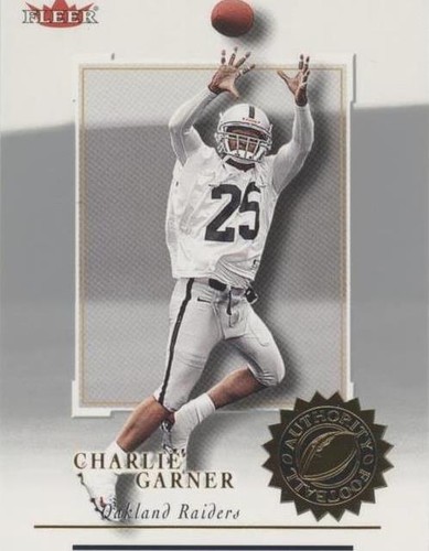 2001 Fleer Authority Charlie Garner #8