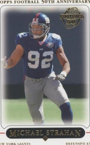2005 Topps Michael Strahan #141