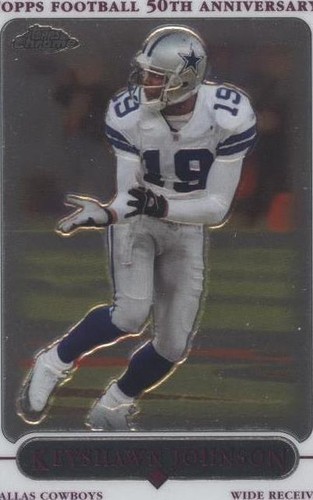 2005 Topps Chrome Keyshawn Johnson #90