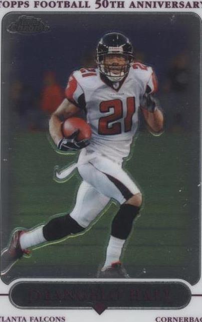 2005 Topps Chrome DeAngelo Hall #57