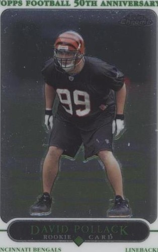 2005 Topps Chrome David Pollack #202