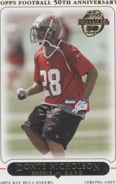 2005 Topps Donte Nicholson #374
