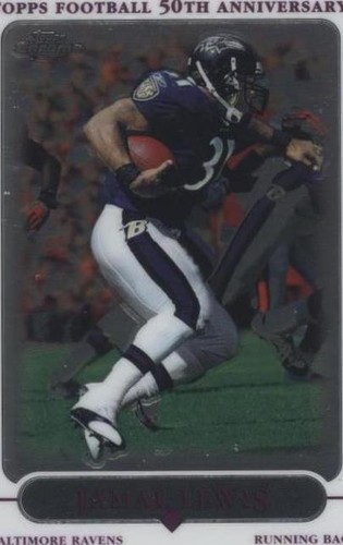 2005 Topps Chrome Jamal Lewis #110