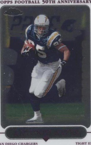 2005 Topps Chrome Antonio Gates #86