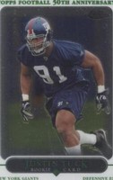 2005 Topps Chrome Justin Tuck #231