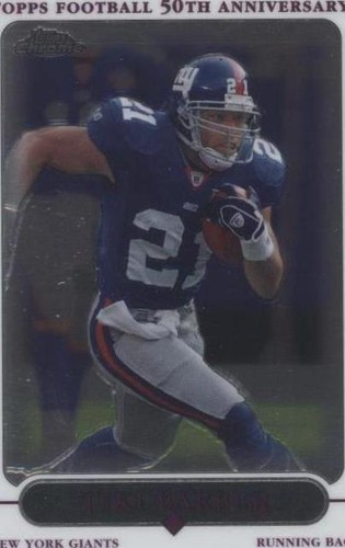 2005 Topps Chrome Tiki Barber #4