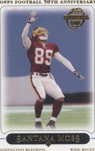 2005 Topps Santana Moss #267