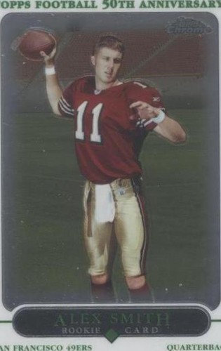 2005 Topps Chrome Alex Smith #194