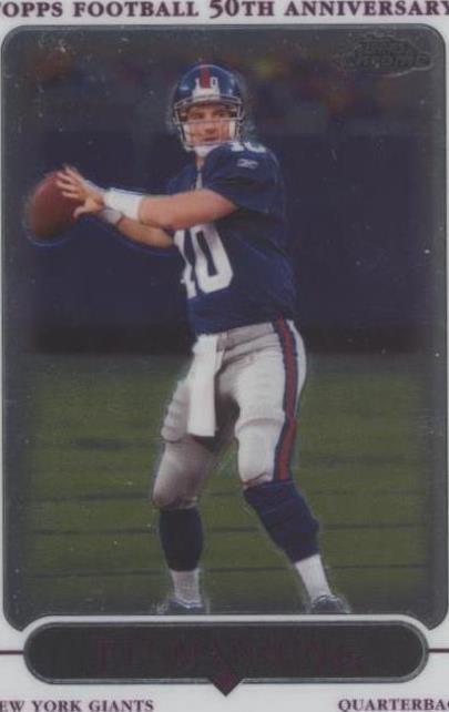 2005 Topps Chrome Eli Manning #36