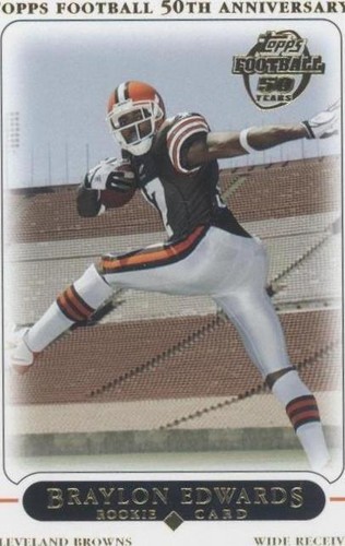 2005 Topps Braylon Edwards #415