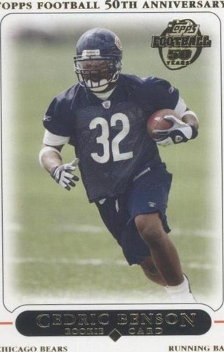Cedric Benson Trading Cards