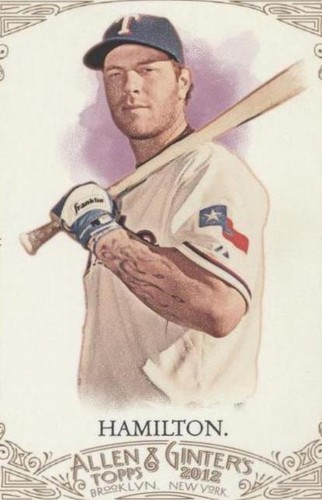 2012 Topps Allen & Ginter's - Josh Hamilton #328
