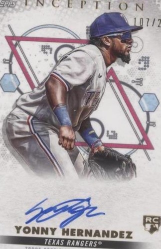 2022 Topps Inception - Yonny Hernandez #BRES-YH