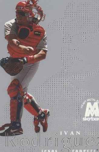 1999 Skybox Molten Metal - Ivan Rodriguez #12F