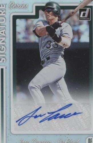 2017 Panini Chronicles - Jose Canseco #SS2-JC