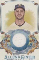 2017 Topps Allen & Ginter - Ryan Braun #FSRA-RB