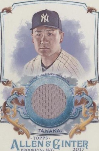 2017 Topps Allen & Ginter - Masahiro Tanaka #FSRA-MT