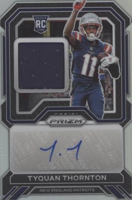 2022 Panini Prizm Tyquan Thornton #RPA-TT