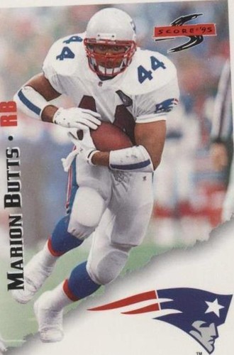 1995 Score Marion Butts #124