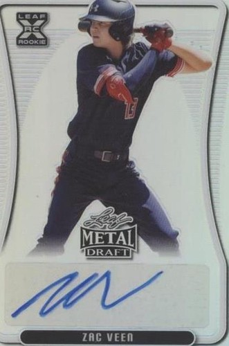 2020 Leaf Metal Draft - Zac Veen #BA-ZV1