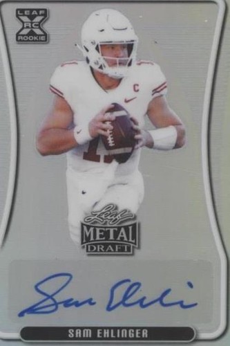 2021 Leaf Metal Draft Sam Ehlinger #BA-SE1